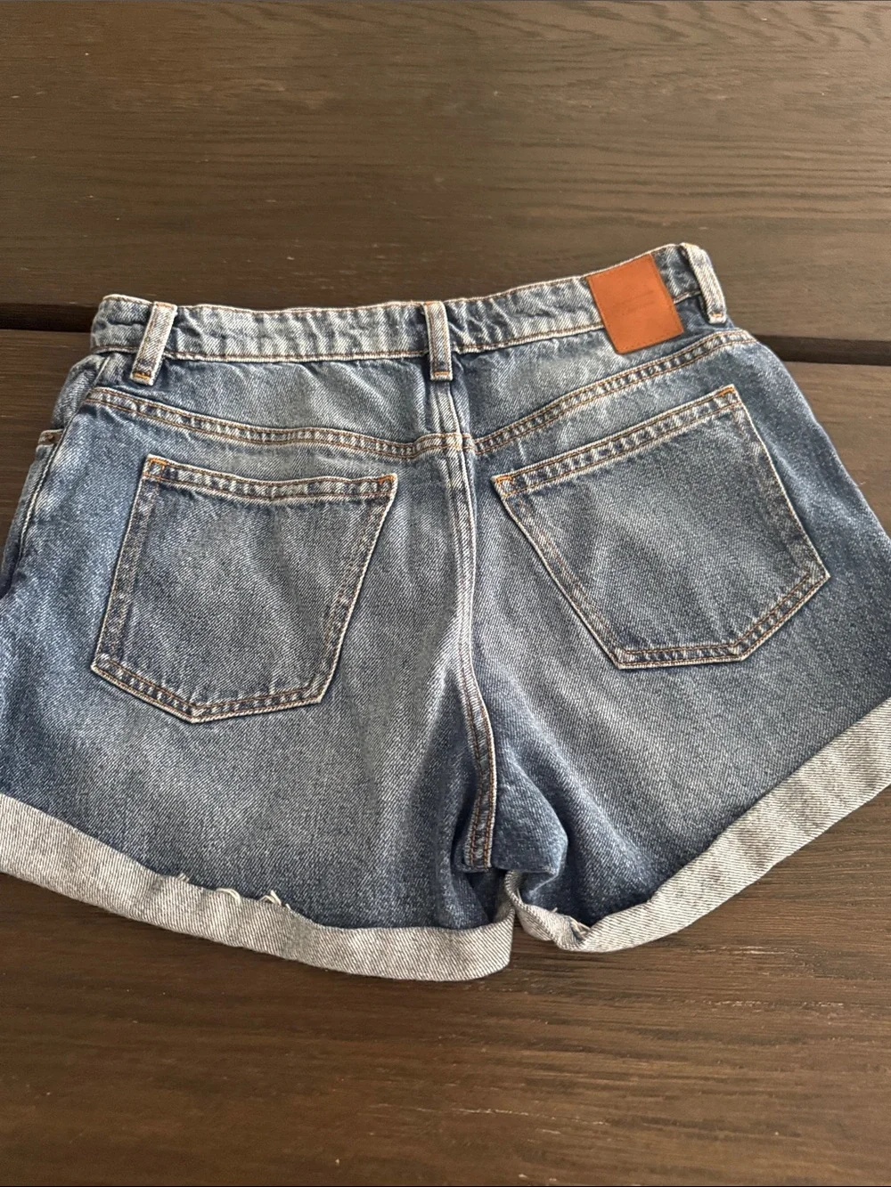 & Other Stories denim shorts